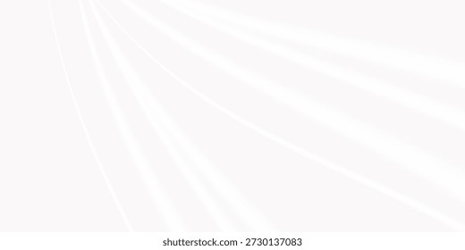 Textura de cetim cinza branco que é fundo de panorama de seda de tecido prata branco com belo padrão de desfoque suave natural.