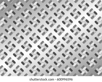 white gray seamless geometric pattern vector background
