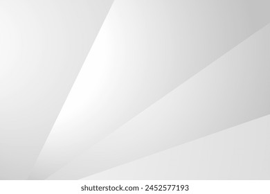 Fondo moderno de forma blanca y gris. patrón blanco de textura. Ilustración vectorial	