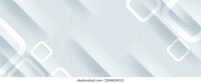 white and gray texture paper background with rounded square composition. great for banner, poster, presentation, cover.