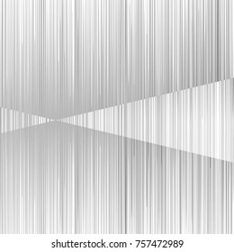 White and gray vertical stripes texture pattern for abstract graphic design background. Grunge overlay texture random lines. Vector illustration