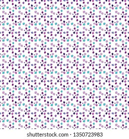 White, gray and violet Vector illustration. Seamless Love fabric pattern for background.