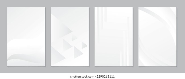 white grayscale plain background for banner,brochure, cover ,vector illustration