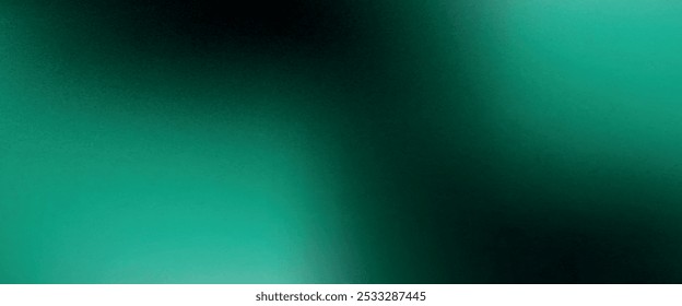 White green blurred gradient on dark grainy background, glowing light spot, copy space.eps10