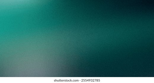 White green blurred gradient on dark grainy background, glowing light spot, copy space