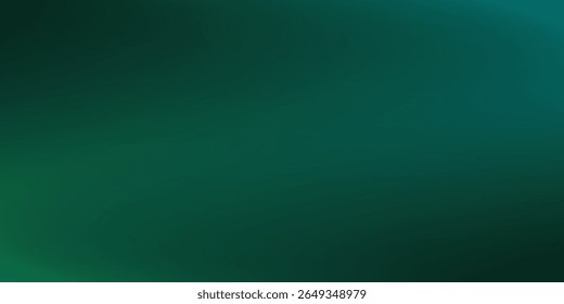 Weißer, grüner, unscharfer Farbverlauf auf dunkelgrauem Hintergrund, glühender Lichtfleck, Kopienraum