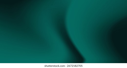 Gradiente borroso verde blanco sobre fondo granulado oscuro, punto de luz brillante, espacio de copia