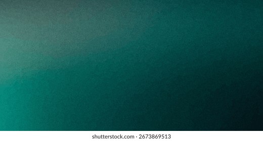 White green blurred gradient on dark grainy background, glowing light spot, copy space