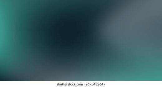Gradiente borroso verde blanco en el arte de pantalla de fondo granulado oscuro agradable moderno simple 