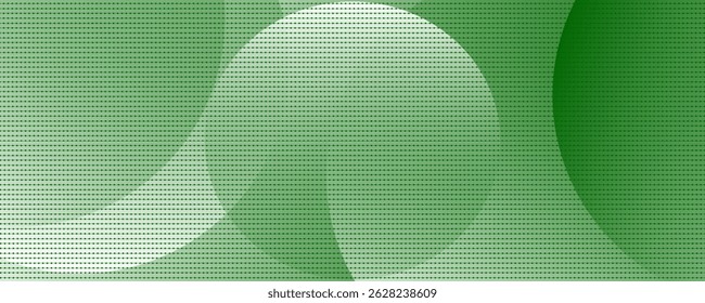 White green geometric abstract background overlap layer on bright space with lines effect decoration. Modern graphic design element circles style concept for banner. Eps10