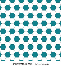 white green honeycomb patterns on the background, hexagonal patterns, ball pattern vector