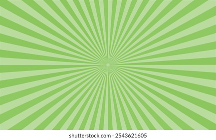 White and green sunburst pattern background. Retro ray pattern background. Royalty high-quality free stock photo image of overlays sunbeams grunge Abstract backgrounds. 