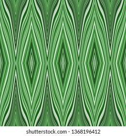 White and green wavy lines seamless pattern. Vector image. Eps 8