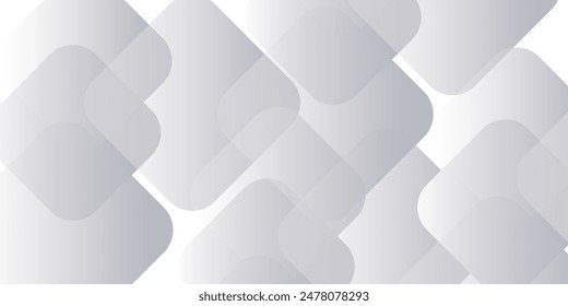 White and grey 3d modern abstract background with polygonal texture. Soft gray wide abstract banner modern