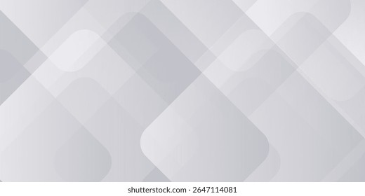 Fondo abstracto moderno 3d blanco y gris con textura poligonal. Papel abstracto moderno de Anuncio abstracto ancho gris suave