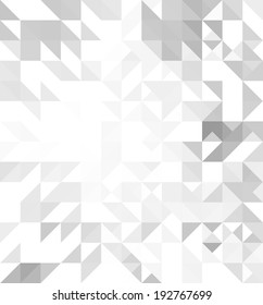 white (grey) abstract background for design. vector illustration.
