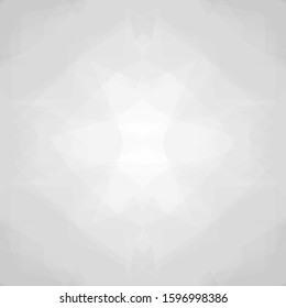 White and grey abstract background geometry shine. Vector festive illustration. 