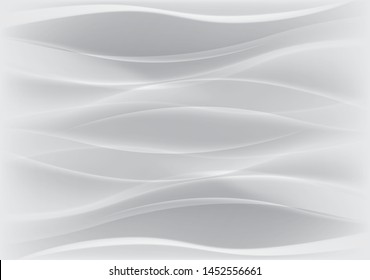 White and Grey Abstract Background and Wallpaper, Vector EPS