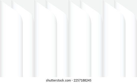 White grey abstract geometric background