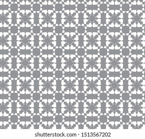 
White and grey abstract pattern design for background and wallpaper 