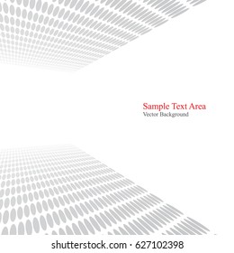 White & grey abstract perspective background