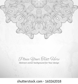 White and grey abstract vector background