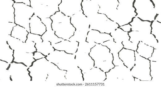  White, and Grey for Authentic Post-Earthquake Effects, Cracked Surface Textures Designed for Earthquake Damage Simulation, Showcasing Realistic Destruction Across Floors, Walls, and Land in Black,