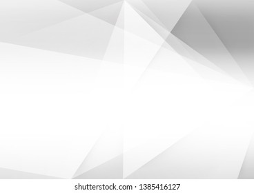 White and grey background. Abstract modern background used about technology or product presentation backdrop. Vector. Illustration.