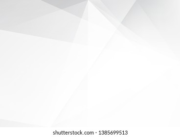 White and grey background. Abstract modern background used about technology or product presentation backdrop. Vector. Illustration.