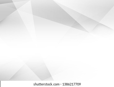 White and grey background. Abstract modern background used about technology or product presentation backdrop. Vector. Illustration.