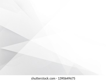 White and grey background. Abstract modern background used about technology or product presentation backdrop. Vector. Illustration.