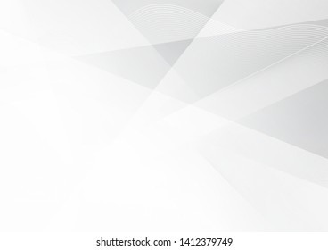 White and grey background. Abstract modern background used about technology or product presentation backdrop. Vector. Illustration.