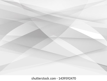 White Grey Background Abstract Modern Background Stock Vector (Royalty