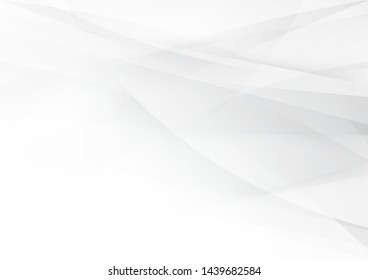 White and grey background. Abstract modern background used about technology or product presentation backdrop. Vector. Illustration.