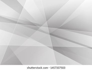 White and grey background. Abstract modern background used about technology or product presentation backdrop. Vector. Illustration.