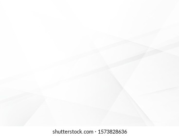 White and grey background. Abstract modern background used about technology or product presentation backdrop. Vector illustration.