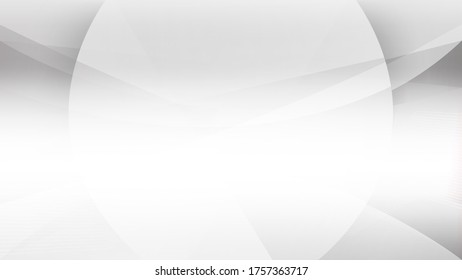 White and grey background. Abstract modern background used about technology or product presentation backdrop. Vector illustration.