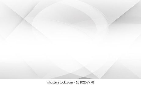 Fondo blanco y gris. Resumen del fondo moderno utilizado sobre la tecnología o el fondo de presentación de productos. Ilustración vectorial.
