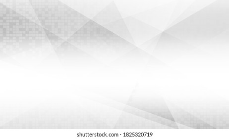 White and grey background. Abstract modern background used about technology or product presentation backdrop. Vector illustration.