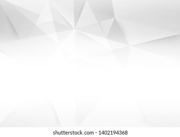 White and grey background. Corporate technology modern design. Pattern style geometric. Abstract modern background used about technology or product presentation backdrop. Vector. Illustration.