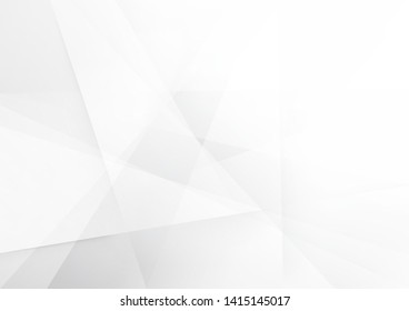 White and grey background. Corporate technology modern design. Pattern style geometric. Abstract modern background used about technology or product presentation backdrop. Vector. Illustration.