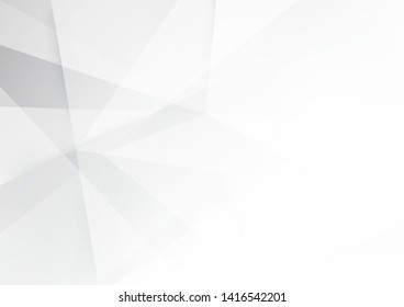 White and grey background. Corporate technology modern design. Pattern style geometric. Abstract modern background used about technology or product presentation backdrop. Vector. Illustration.