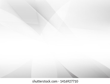 White and grey background. Corporate technology modern design. Pattern style geometric. Abstract modern background used about technology or product presentation backdrop. Vector. Illustration.