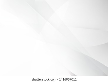 White and grey background. Corporate technology modern design. Pattern style geometric. Abstract modern background used about technology or product presentation backdrop. Vector. Illustration.
