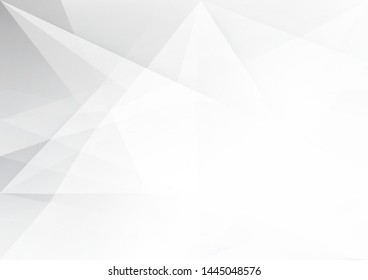 White and grey background. Corporate technology modern design. Pattern style geometric. Abstract modern background used about technology or product presentation backdrop. Vector. Illustration.
