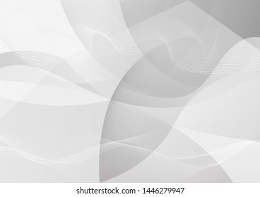 White and grey background. Corporate technology modern design. Pattern style geometric. Abstract modern background used about technology or product presentation backdrop. Vector. Illustration.