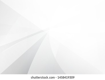 White and grey background. Corporate technology modern design. Pattern style geometric. Abstract modern background used about technology or product presentation backdrop. Vector. Illustration.