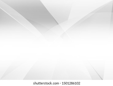 White and grey background. Corporate technology modern design. Pattern style geometric. Abstract modern background used about technology or product presentation backdrop. Vector illustration.