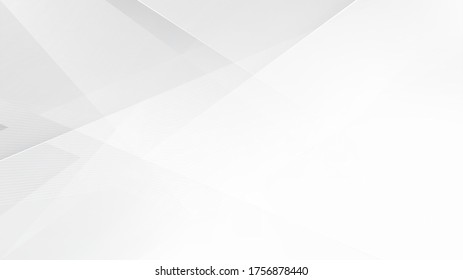 Fondo blanco y gris. Diseño moderno de tecnología corporativa. Estilo geométrico del patrón. Resumen del fondo moderno utilizado sobre la tecnología o el fondo de presentación de productos. Ilustración vectorial.