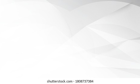 White and grey background. Corporate technology modern design. Pattern style geometric. Abstract modern background used about technology or product presentation backdrop. Vector illustration.
